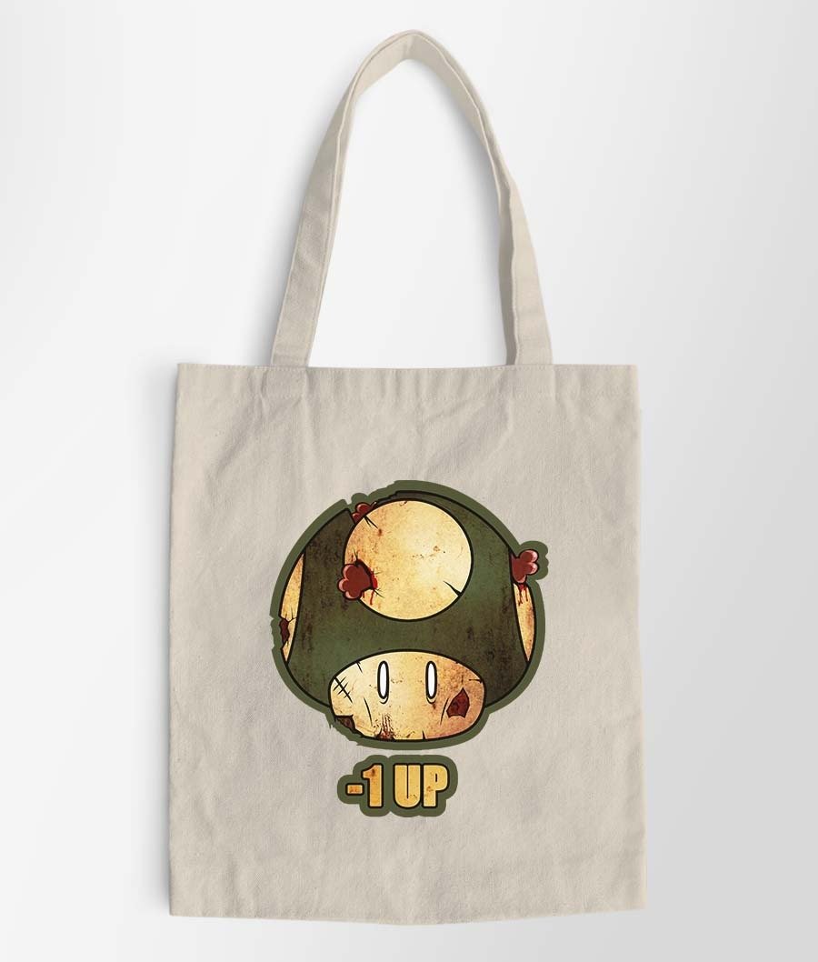 -1 UP totebag