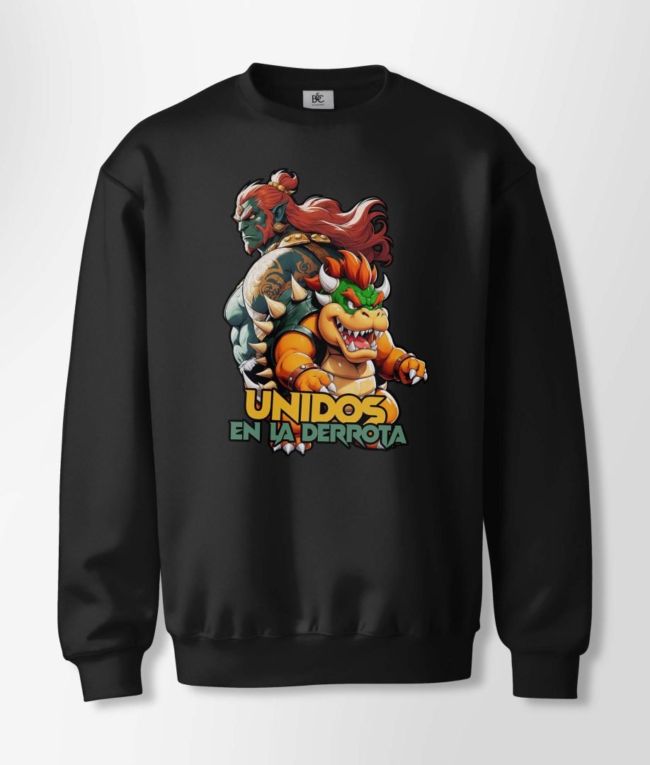 Unidos en la derrota sudadera