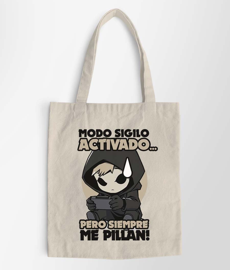 Modo Sigilo totebag