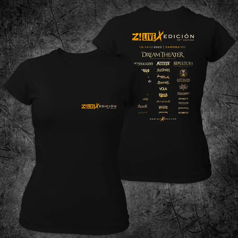 Z! Live 2025 Camiseta mujer
