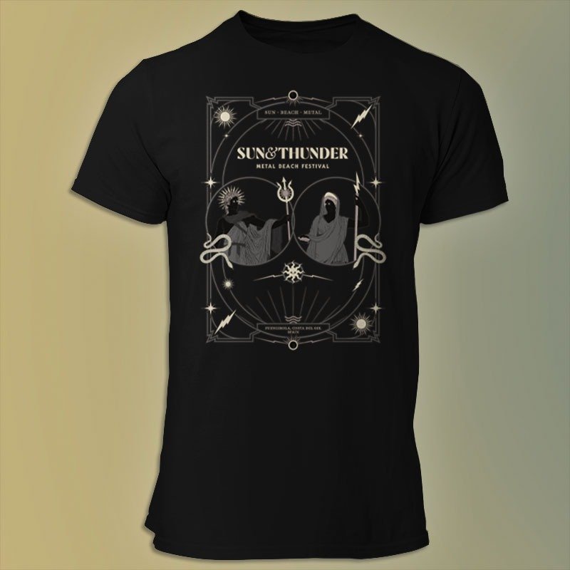 Camiseta Dioses: SUN & THUNDER