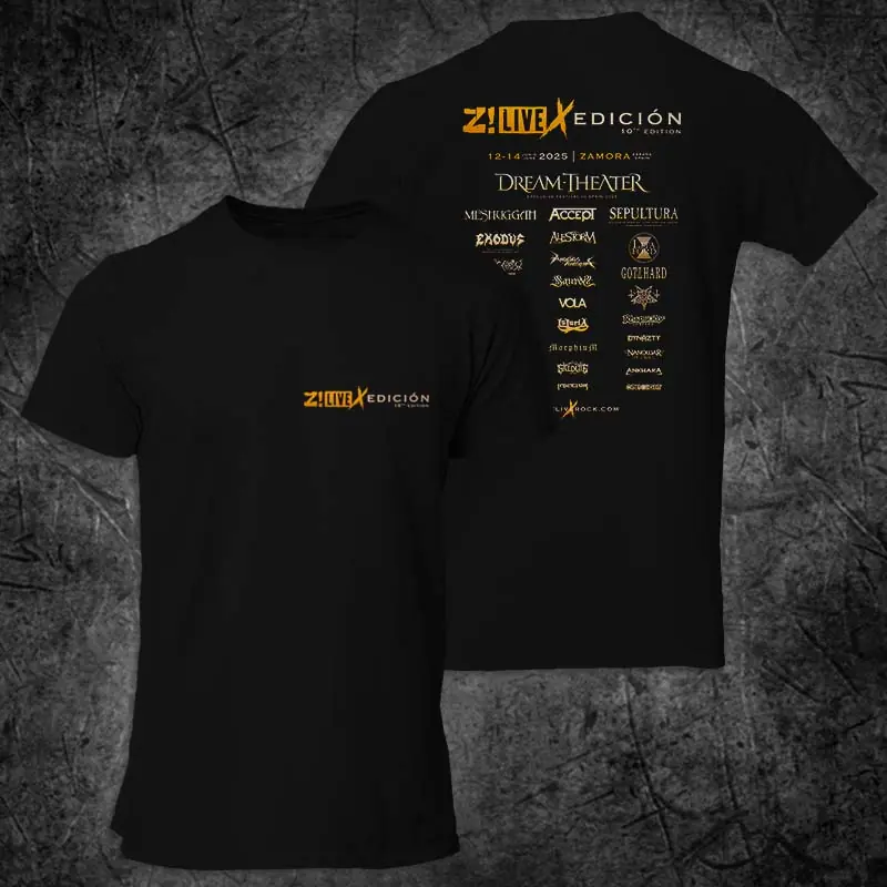 Z! Live 2025 Camiseta unisex
