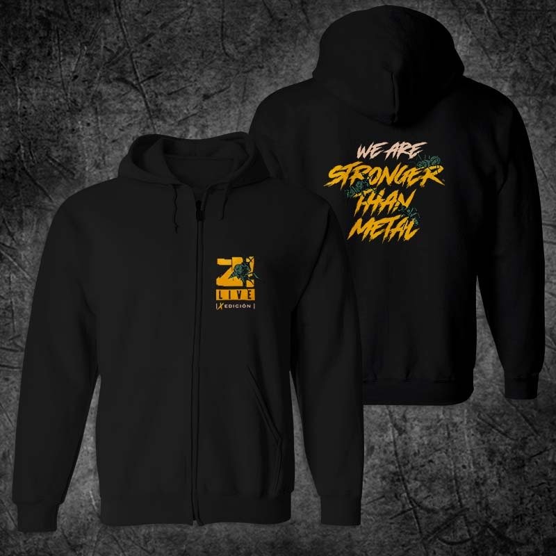 Z! Live 2025 Sudadera cremallera