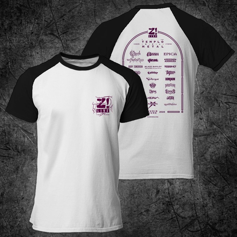 Z! Live 2026 Camiseta baseball